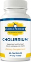 Enkelt løfte - Cholibrium - Mushroom Supplement med Lions Mane - hjerte og kolesterol støtte, 60 kapsler