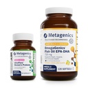 Metagenics Bundle - UltraFlora kvinners og omegaGenics EPA-DHA 720-30 Antall UltraFlora kvinners for Vaginal Helse - 120 Softgels av EPA-DHA 720 for hjerte, stomatose, immunhelse