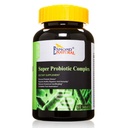 Super Probiotic Complex (reduserer anledningsgass / Bloating), GMP, naturlig produkt Assn-sertifisert, laget i USA - 60 tabletter
