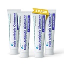 Globe (4-Pack) Lidocaine førstehjelp Antibiotisk Ointment 1 Oz - Maksimal styrke smerte lindring og infeksjon beskyttelse - Numbs huden raskt med Lidocain - Nødbruk og infeksjon beskyttelse