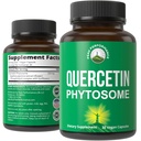 Peak Performance Ultra ren Quercetin Phytosom Vegansk Kapsler - Rich Sophora Japonica Extract for max absorpsjon nå. Quercetin 250 mg Supplement Kapsler. Laget i USA