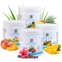 Ja du kan! Aloe Vera Powder Drink Mix - Hydration Booster infundert med ren organisk aloe Vera Extract - Delicious Flavors - laget i USA - Antioksidant Rich - Vatiety Flavor - 40 Serverer Per Canister (4 Pack)