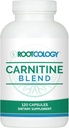 Rootcology av Dr. Izabella Wentz | Carnitine blanding | L-karnitin & Acetyl-L-karnitin formel | Ideell for vegetarianere | 120 kapsler