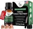 FOOT CURE Toenail Fungus behandling for negler, neglereparasjon, Toenail Softener, gul tåneil behandling, grotte negler og fotsoppsbehandling Extra styrke (pakke med 1)