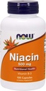 NU Matvarer - Niacin vitamin B-3 500 mg. - 100 kapsler ( Multi-Pack)