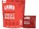 Laird Superfood antioksidant daglig rødt pulver, gratis radikal kamp blanding, vitamin C, Manganesisk, 2 serveringer av frukt og grønnsaker per servering, 15 Pack
