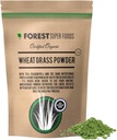 Skog Super Foods Økologisk Australsk Voksen Ung hvete Grass pulver 500g (60 dagers forsyning) | Premium kvalitet + Glutenfri | Høy i vitaminer og klorofyll