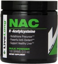 Ren N-Acetyl L-cysteine (NAC) pulver, lever helse og cellulær støtte,Bulk kosttilskudd, NAC for bodybuilding og generell velvære og antioksidant støtter glutathion, 3,5 Oz (Packaging May Vary)