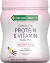 Naturens Bounty Optimal Solutions Protein pulver med vitamin C