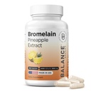 Balancebreens Bromelain 500mg kapsler – 2400 GDU Pineapple Extract Supplement for felles støtte, naturlig heving støtte og sunn digestion – 180 kapsler laget i USA