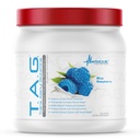 Metabolsk ernæring, TAG, Trans Alanyl Glutamine, 100% L-Glutamine Peptide pulver, Pre Intra Post Trening Supplement, 400 gram (40 serveringer) (blå bringebær)