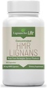 Lignaner For Life HMR Lignans For Hunde I Vitamin For Sunn Kjæledyr | Wellness Supplement | ernæringsmessig - 90 kapsler I 40 mg