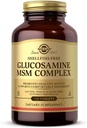 Solgar Glukosamin MSM Complex, 120 Tabletter - fremmer sunne ledd - støtter rekken av bevegelse og fleksibilitet - Støtter collagen - Shellfish-Free - Glutenfri, Dairy Free, Kosher - 40 Services