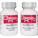 Cardiovaskulær forskning 120 Softgels 125 mg vitamin E Annatto Tocotrienols ren DeltaGOLD, 90% Delta og 10% Gamma, 2 flasker 60 Soft Gels Hver (ANNATOC)