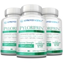 Godkjent vitenskap Pyloriprin - Avansert Digestiv støtte for en sunn mage - Zink L-Carnosin, Probiotiske, Broccoli Sprout, Deglycyrrhized Licorice - 180 Kapsler - Tre måneders forsyning - Vegan