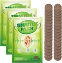 36pcs Tinnitus ørelapp, naturlig formel ørelapper, ørepleie