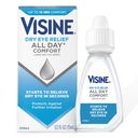Visine tørr øye lindring hele dagen komfort Lubricant øyedråper i opptil 10 timers komfort, tørre øyedråper med polyetylenglykol, 0,5 fl oz