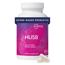 Microbiome Labs HU58 Bacillus Subtilis Probiotika for kvinner og menn - høy potensspore Probiotika for digestiv helse og immunstøtte - daglige kapsler med 10 milliarder CFU (60 kapsler)