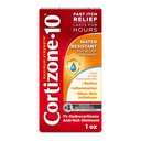 Cortizone-10 Maksimal styrke vannmotstandende kløe relief Ointment, 1% Hydrokortison, Fast-Active, Anti-Itch Krem for Bug Bites, Rash, Eczema, Psoriasis, Poison Ivy, Oak, Sumac og mer, 1 oz
