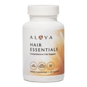Alaya Hair Essentials - Hair Supplement med Biotin, Keratin, Folinsyre, vitamin B12, B6 - Lab testet - Glutenfri - 30 dagers forsyning