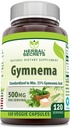 Herbal hemmeligheter Gymnema Supplement | 500 Mg Per Serving | 120 Veggie kapsler | Ikke-GMO | Glutenfri | laget i USA