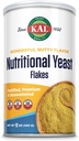 KAL Næringsmiddel Yeast Flakes, Forsterket med B12, Folic Acid & andre B vitaminer, usveiset, Great Nutty Flavor, Vegan & Glutenfri, 60-dagers pengene tilbake garanti, laget i USA, 34 serveringer, 12oz