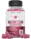 Atlantis Ernæring Magnesium Citrate Gummies – 770 mg Magnesium Citrate for barn og voksne | Støtter muskelgjenvinning, Eases Cramps, fremmer ro og bedre søvn | 60 Vegan Gummies
