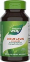 Naturens måte Riboflavin vitamin B2, 400 mg per porsjon, pakke på 3