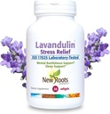 Ny Roots Lavandulin | Lavender Supplement | Økologisk Lavender & Vitamin E | Calm Stress & Support Sleep (30 Softgels)