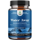 Vann bort Herbal Diuretiske piller høy styrke - flytende tilbakeholdenhet Supplement med Dandelion Leaf Extract & Grønn Te for blomstring relief for kvinner og menn - Kapsler for ben og føtter Svømming - 90 greve