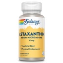 SOLARAY Astaxanthin 4 mg | Antioksidant | Sunt øye, hud, kariovaskulær funksjon og felles støtte | 60 Softgels