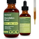 Dandelion Root 4 floz flytende ekstrakt - Naturlig urte Supplement for rensing, Digestiv funksjon & immunitet - Organic Taraxacum officinale - Familiestørrelse - høy potens Drops - 90 dagers forsyning