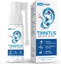 TUHIMO Tinnitus Relief for ringing øre, Tinnitus Relief øredråper, Reduser ørestøy og forbedre hørsel,30ml