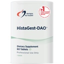 Designer for helse HistaGest-DAO - Diamine oksidase DAO Enzyme å støtte dialyse av histamin-inneholdende mat - 20 000 HDU DAO Diamine oksidase enzymer (60 Gastro-Resistant Tabletter)