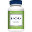 Vitamin Shope Bacopa 500MG (Bacopa Monnieri), klinisk studerte Ingrediens, Herbal Brain Support Supplement, En gang daglig (100 kapsler)