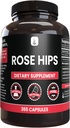 PURE ORIGINAL INGREDIENTS Rose HIPS (365 kapsler) Ingen magnesium eller ris fyllstoffer, alltid ren, Lab verifisert