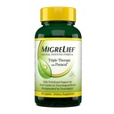 MigreLief Opprinnelig trippelterapi med Puracol - Ernæringsstøtte for Migraine Suffers - 60 Caplets / 1 måneds forsyning