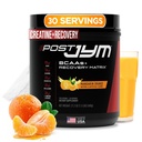 JYM Supplement Science Post JYM Active Matrix Mandarin Orange Amino Recovery pulver ren kreatin HCL, BCAA, Glutamin, karnitin, Betain, Taurin for styrke, Reparasjon, ytelse 30 Serveringer