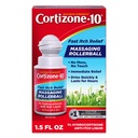 Cortizone-10 Maks styrke Itch Relief Massasje Rollerball, 1% Hydrokortison, Fast-Acting, Anti-Itch Liquid for Bug Bites, Rash, Eczema, Psoriasis, Poison Ivy, Oak, Sumac, 1,5 fl oz
