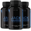 Rize Labs - Jack Hammer Libido Booster Supplement for menn, kraftig all naturlig formel for å forbedre ytelse (180 kapsler)