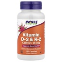 Vitamin D-3 & K-2 120 VegiCaps (pakke med 2)
