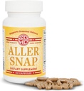 Snap Dynasty Aller Snap - 60ct Kapsler, Pakke med 1 - Plant Basert sesongstøtte for sunn histaminrespons, Histamin støtte Supplement, Ingen kontraindikasjoner