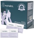 MyHalos® 48 Hydrating Eyelid Wipes for tørr øye lindring - Moisturizing & Soothing Eye Wipes with Tea Tree - Hjelper med Blefaritis & Computer Vision Syndrome, Blepharites behandling for Eyelider, Cleanser