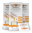 LivOn Laboratories Lypo-Spheric Vitamin C – 3 Kartonger (90 Pakninger) – 1000 mg Vitamin C & 1000 mg Essential Fosfolipider Per Pakning – Liposome Innkapslet for forbedret absorpsjon – 100% ikke-GMO