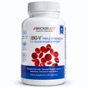 Bricker Labs Big-V Triple Styrke Vanadyl Supplement: Vanadyl Sulfat 30 mg, Taurin 600 mg, Selenium, Chromium og Niacin, Blandet Mineral Supplement Kapsler 90 ct