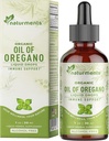Naturments Oregano Olje Drops For Immune Support & Gut Health. Vegansk, ikke-GMO, Sukkerfri & Glutenfri organisk vill Fra middelhavsområdet Oregano olje med organisk ekstra jomfru Olive olje - 1 Fl Oz 30 Ml