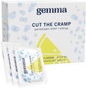 Gemma Cut The Cramp - Fast Menstruell Cramp & Periode smertelindring - Multi-Symptom Formel behandler Menstruelle Cramps, tretthet, Bloating, hodepine i 15 minutter