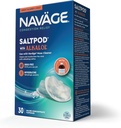 Navage SaltPod w/Alkalol 30 Pack (30 saltpoder) Salt Pod Påfyllinger Bare - Eksklusivt designet Nasal Irrigasjonssystem - Sinus Rinse og Alkalol Pods for rask og beroligende relief