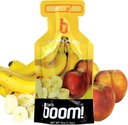 Boom Nutrition Energy Gel - Fruit-Flavored Energy Gels - Workout Gel - Energi Gel for Sykling - Running Gel - Natural Energy Gel - Banana Peach (24 Pack)