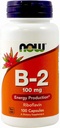 NU Matvarer vitamin B-2 100 mg Caps, 2 stk
